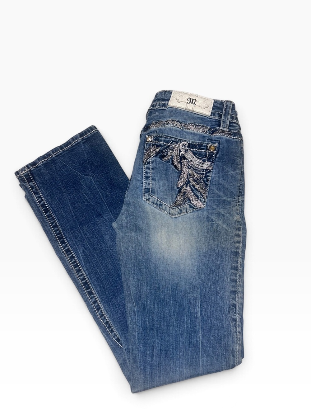 Miss Me Slim Bootcut Jeans Women’s Size 28 Classic Denim